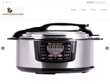 Tablet Screenshot of ebestelectricpressurecooker.com